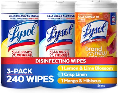 Lysol Disinfectant Wipes Bundle