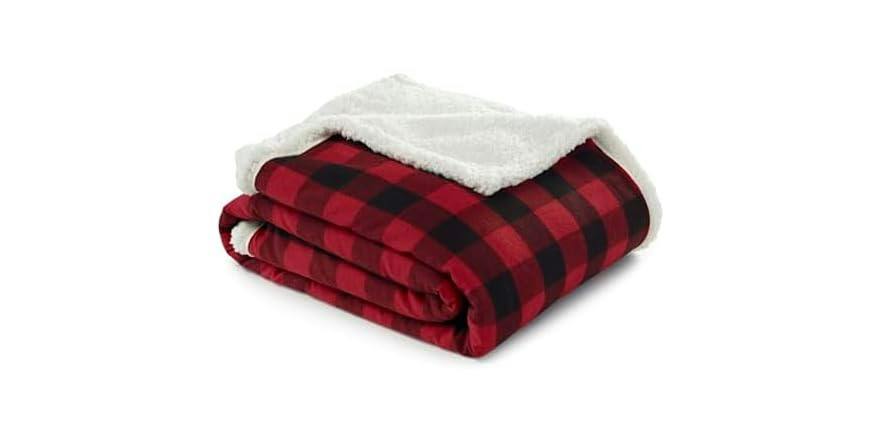Eddie Bauer Sherpa Throw Blanket