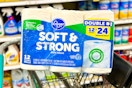 kroger toilet paper in shopping cart