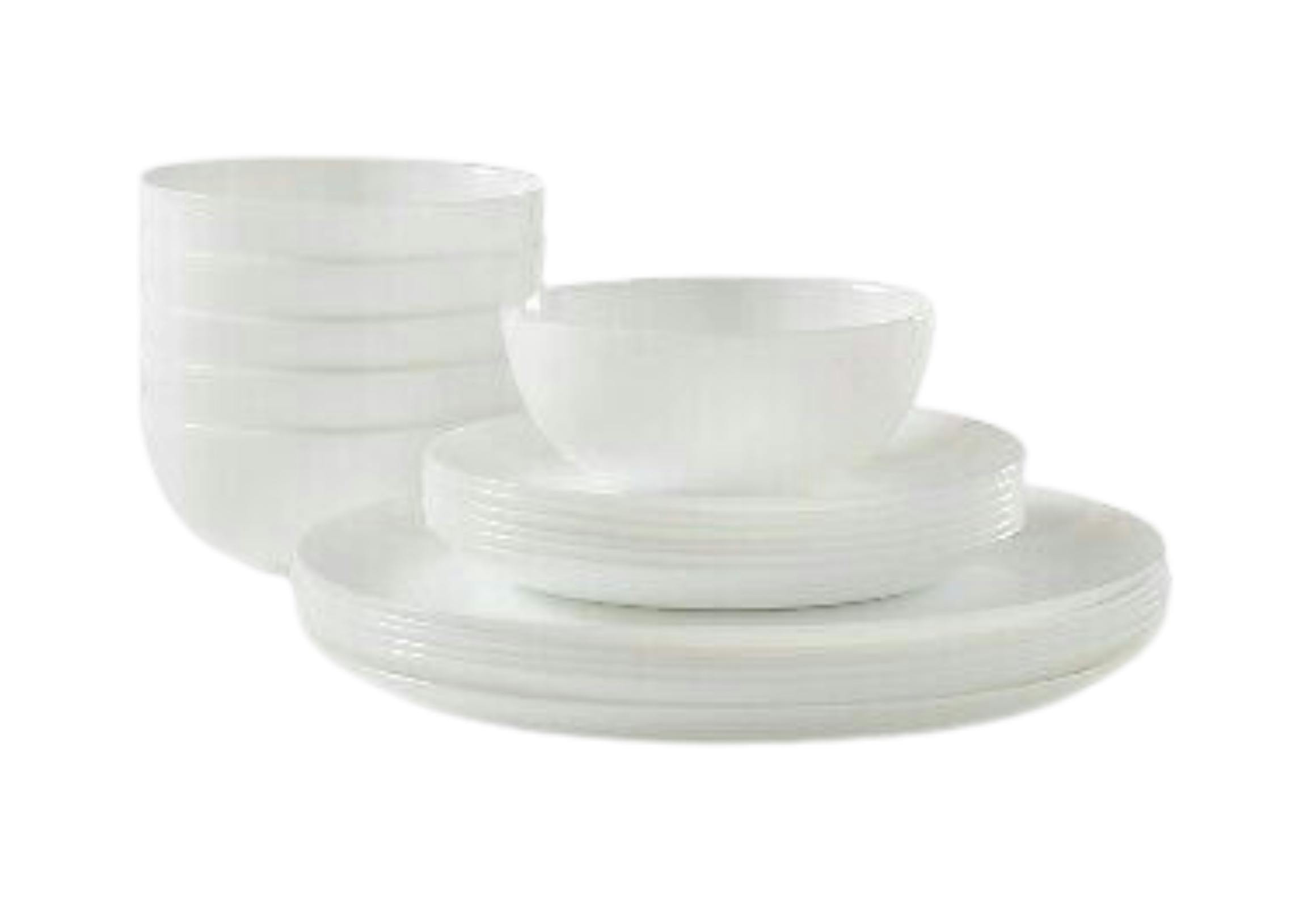 Open-Box Made by Design Glass Dinnerware Set
