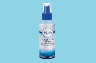 febreze fabric to-go spray on blue background