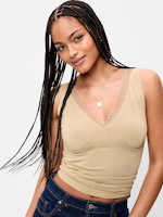 Old Navy Women's Lace V-Neck Top