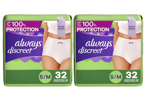 2 Always Discreet Packs