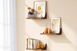 amazon floating shelves