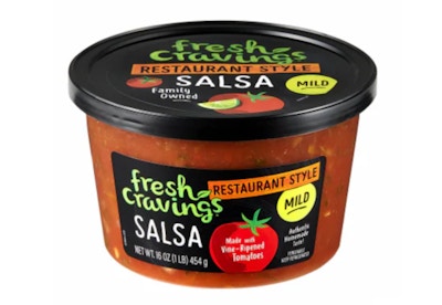 2 Fresh Cravings Salsa Tubs