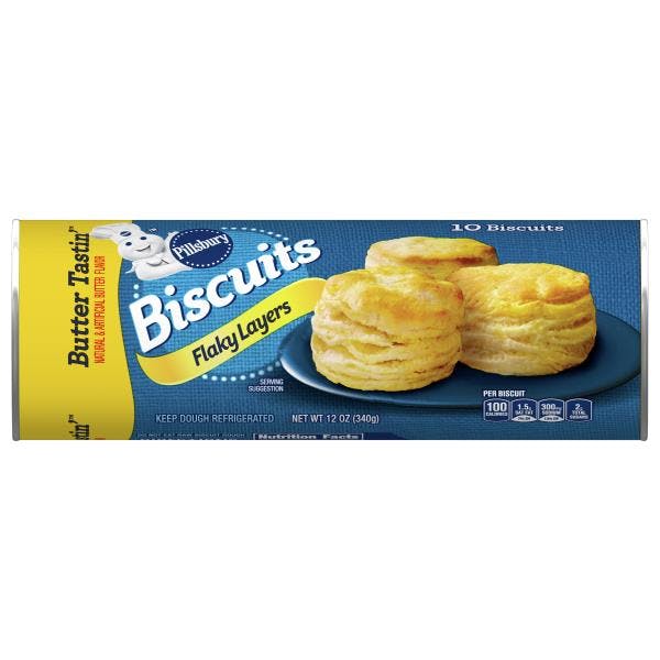 2 Pillsbury Biscuits