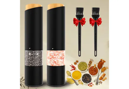 Electric Salt and Pepper Grinders