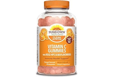 2 Sundown Vitamin C Gummies Bottles