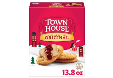 4 Town House Crackers Boxes