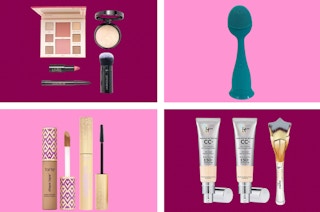 collage of beauty items at QVC