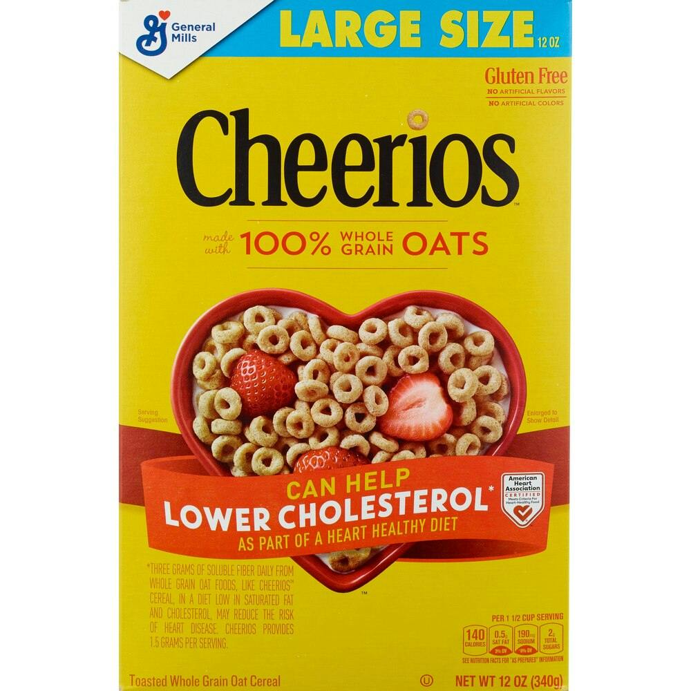2 Cheerios Cereal Boxes
