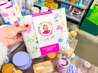 dollar general dolly parton tablecloth