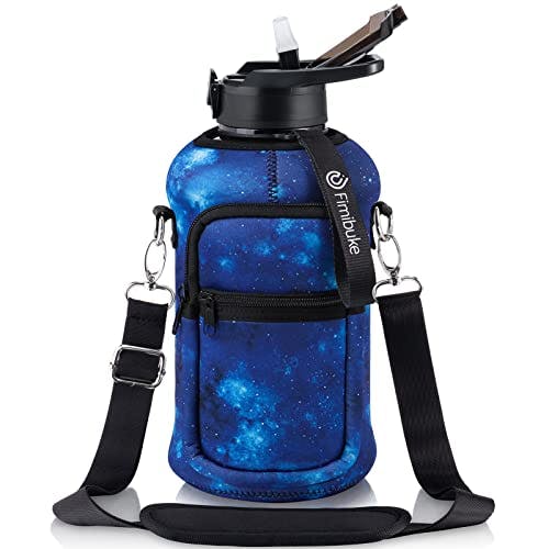Half Gallon Water Bottle with Sleeve