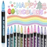 Outline Glitter Markers