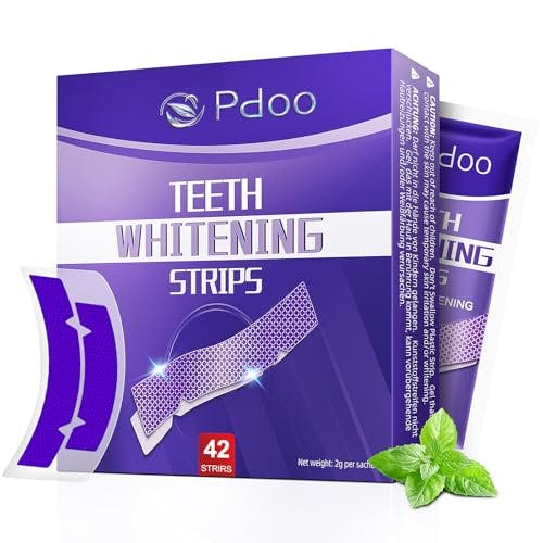 Purple Teeth Whitening Strips
