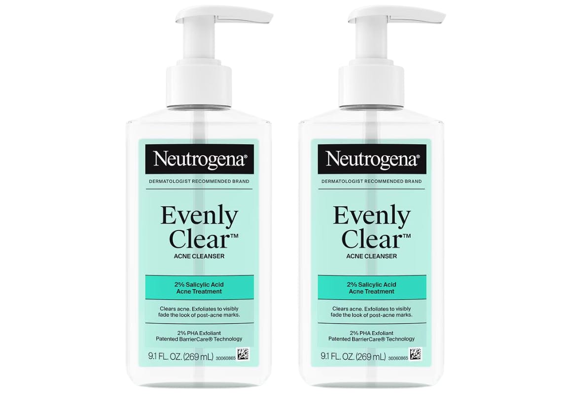 2 Neutrogena Acne Cleansers
