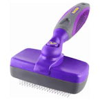 Self-Cleaning Slicker Brush