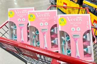 costco venus sensitive razors in cart