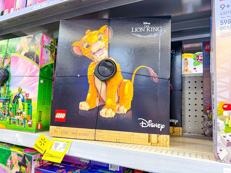 walmart lego lion king