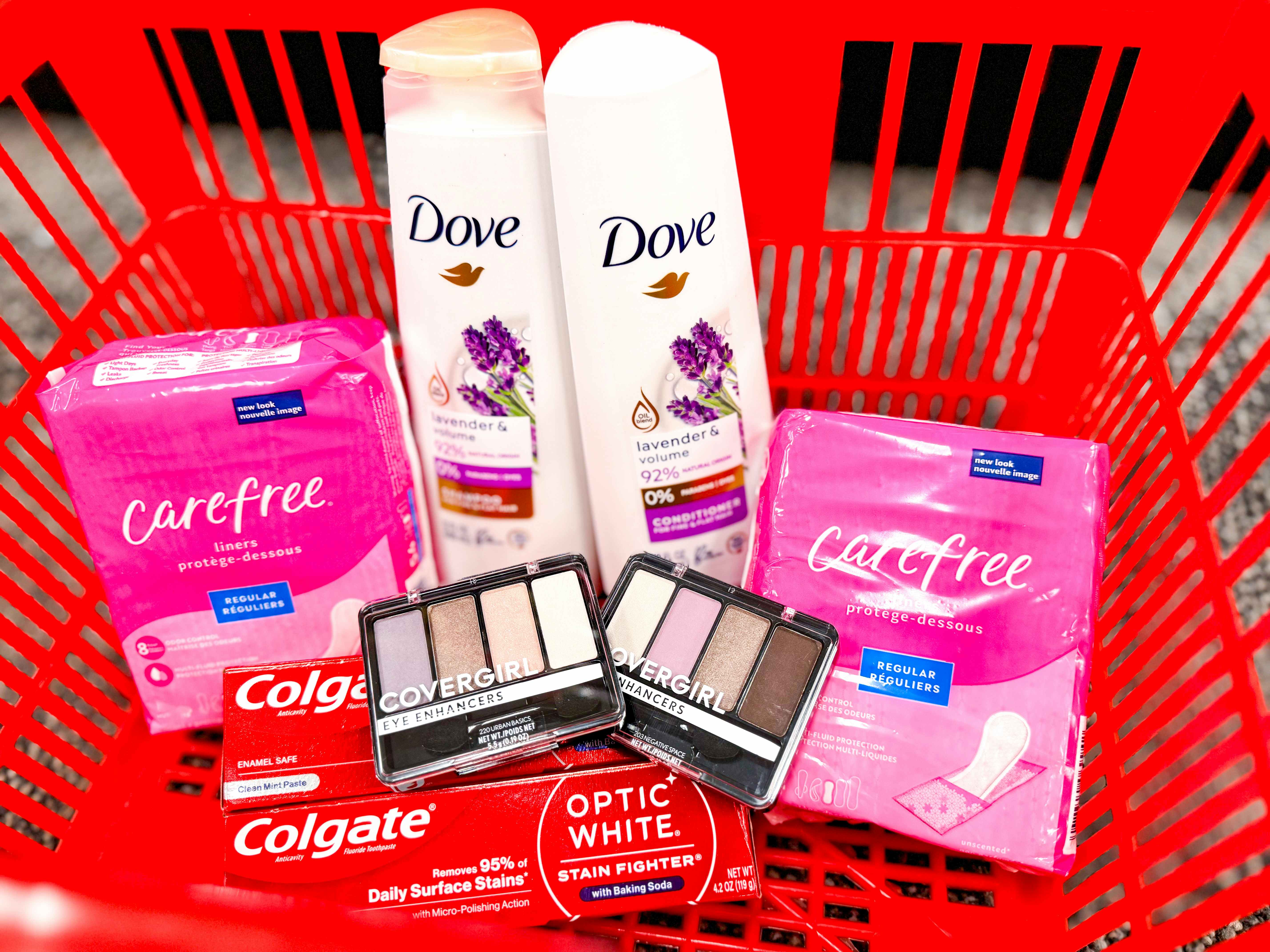 Free CVS Shopping Haul: Dove, Colgate, Covergirl, and Carefree ($35 Value)