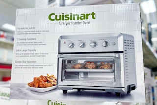 cuisinart air fryer oven sitting on a display at target