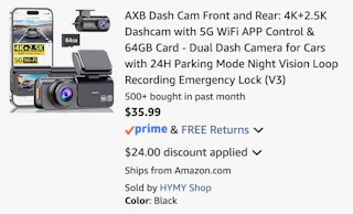 Amazon Dual Dash Cam 2026 2