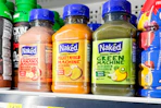 naked smoothies on store shelf