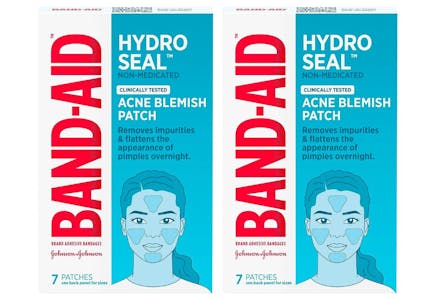 2 Band-Aid Acne Patches