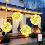 Christmas Ball Lights 4-Pack