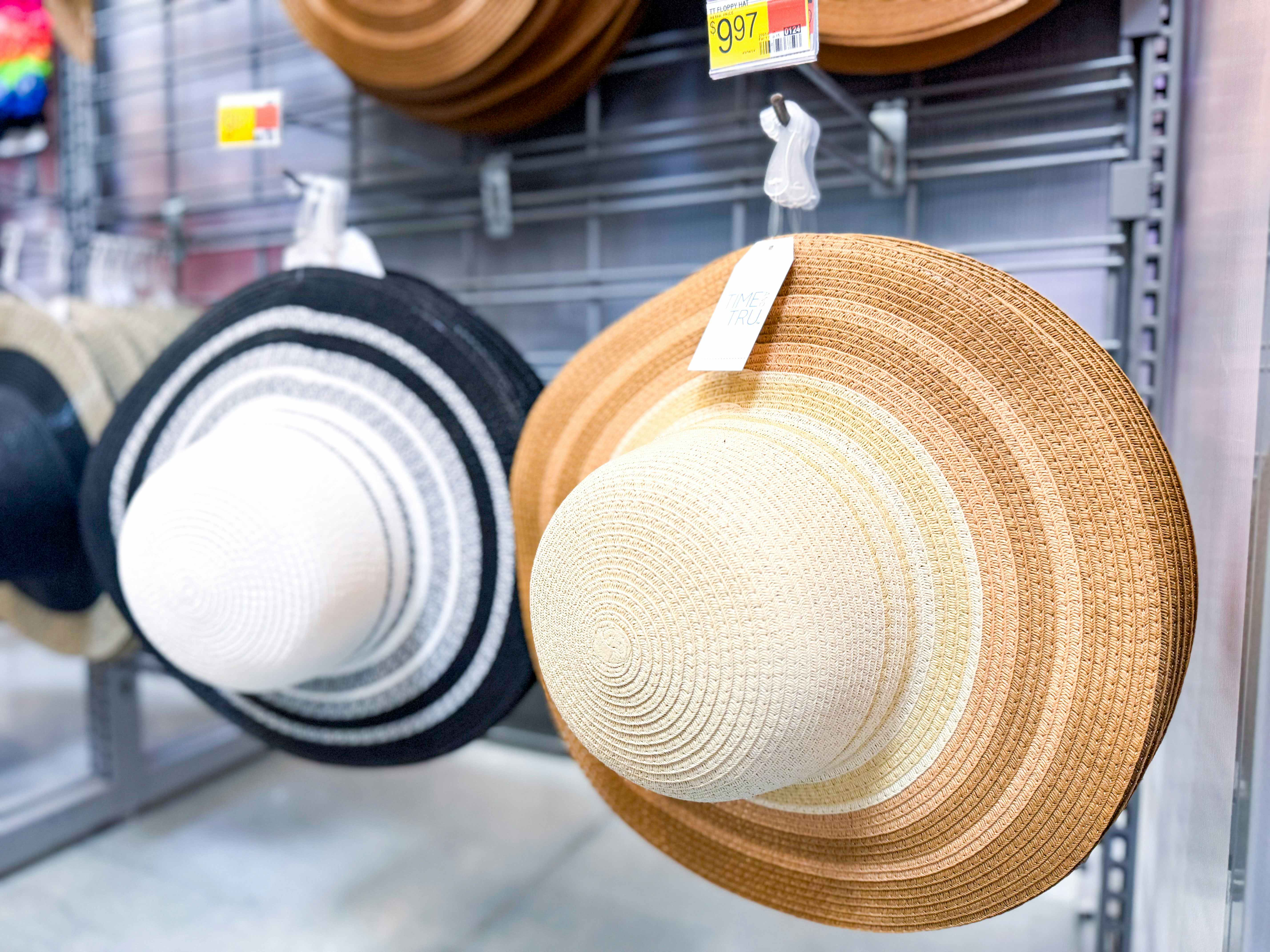Time and Tru Straw Hats, as Low as $5 at Walmart