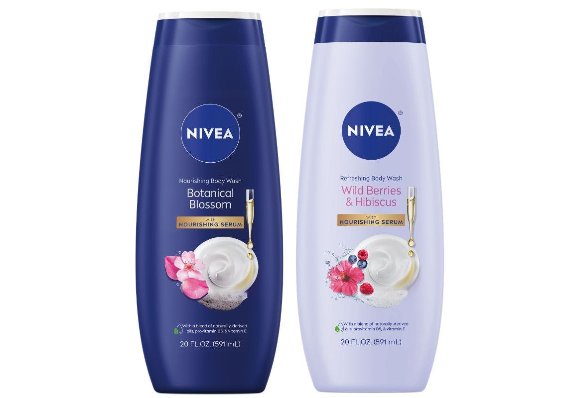 2 NIVEA Body Washes