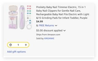 Baby Nail Trimmer Electric