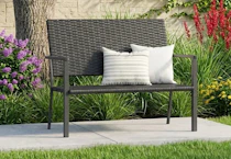 Latitude Run Wicker Bench