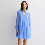 Nine West Women's Pintuck Mini Dress