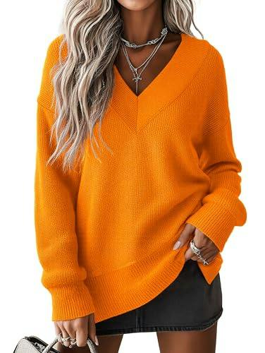 Women's V-Neck Pullover Sweater
