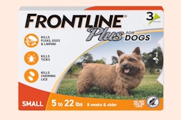Frontline Plus Flea and Tick Treatment, as Low as $28.98 on Amazon card image