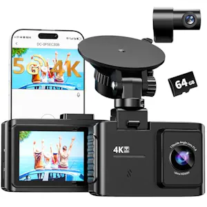4K Dual Channel Dash Cam