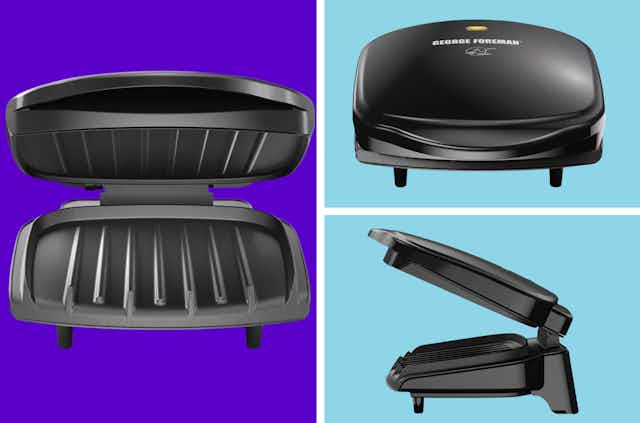 Pay $17 for This George Foreman Electric Grill and Panini Press at Macy's card image