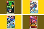 nintendo switch video games- mario and pokemon