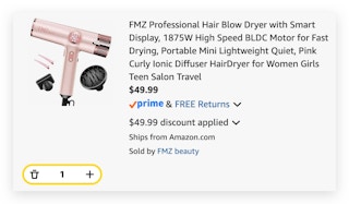 FMZ Professional Hair Blow Dryer