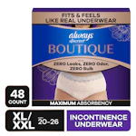 Always Incontinence Underwear