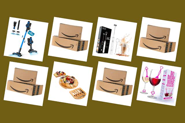 Amazon Lightning Deals: $17.99 PureWine Filters, $17.47 Electronic Piggy Bank card image