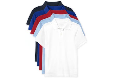 The Children's Place Boys Uniform Pique Polo