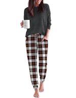 Ekouaer Women's Pajama Set