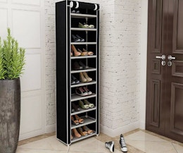 10-Tier Shoe Rack, Just $16.99 at Walmart (Reg. $29.99) card image