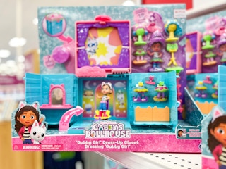gabby's dollhouse toy on shelf