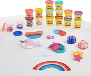 Play-Doh set on a table