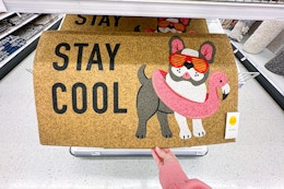 These $7 Summer Doormats From Target Are Too Good to Miss card image