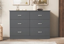 Wade Logan Graphite Gray Dresser