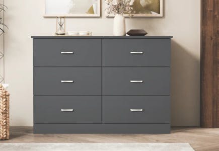 Wade Logan Graphite Gray Dresser